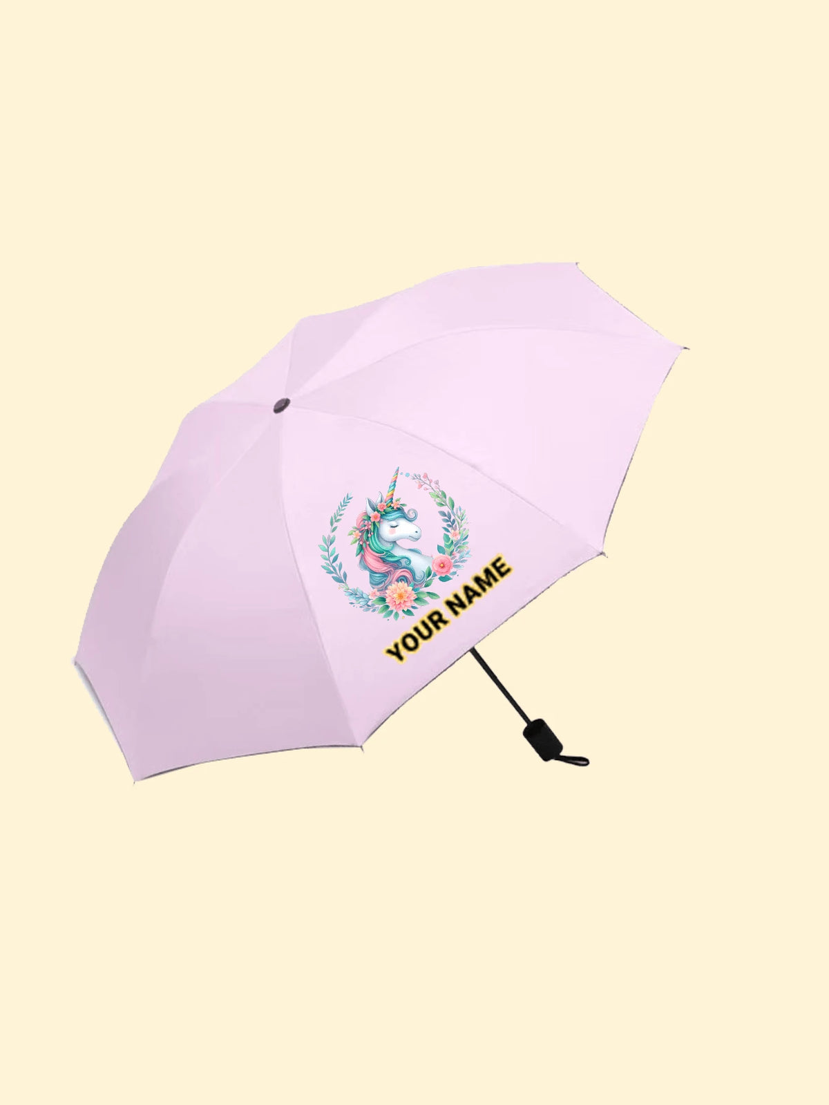 Personalized Kids Umbrella With Custom Logo & Name, Perfect For Business Promotions, Grand Opening Gifts And Back-To-School Presents For Children.
