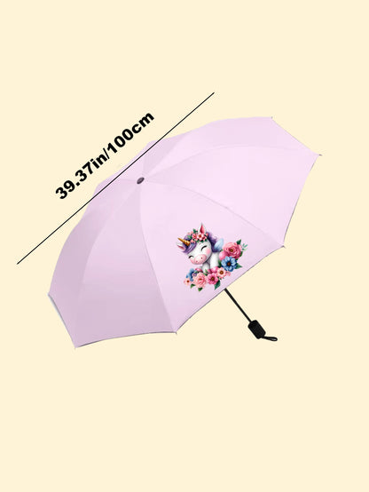 Personalized Kids Umbrella With Custom Logo & Name, Perfect For Business Promotions, Grand Opening Gifts And Back-To-School Presents For Children.