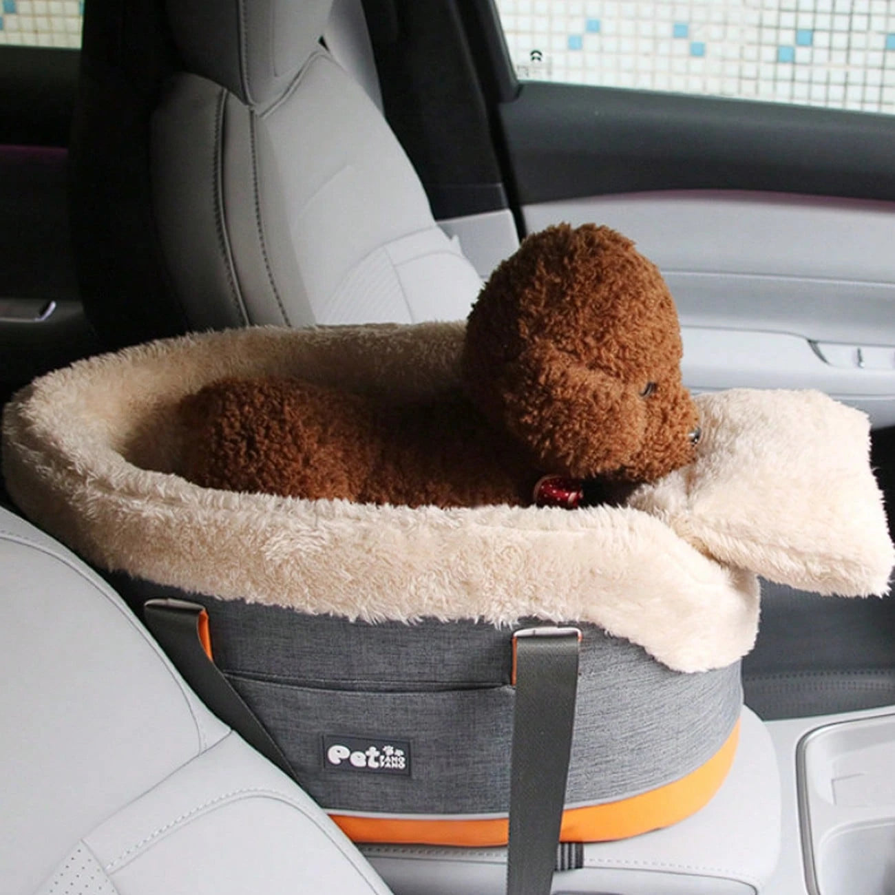 Pet Bag Out Car Mat Cat Safety Seat Control Nest Bomei Teddy Out Carrying Bag Pet Supplies.
