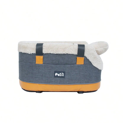 Pet Bag Out Car Mat Cat Safety Seat Control Nest Bomei Teddy Out Carrying Bag Pet Supplies.
