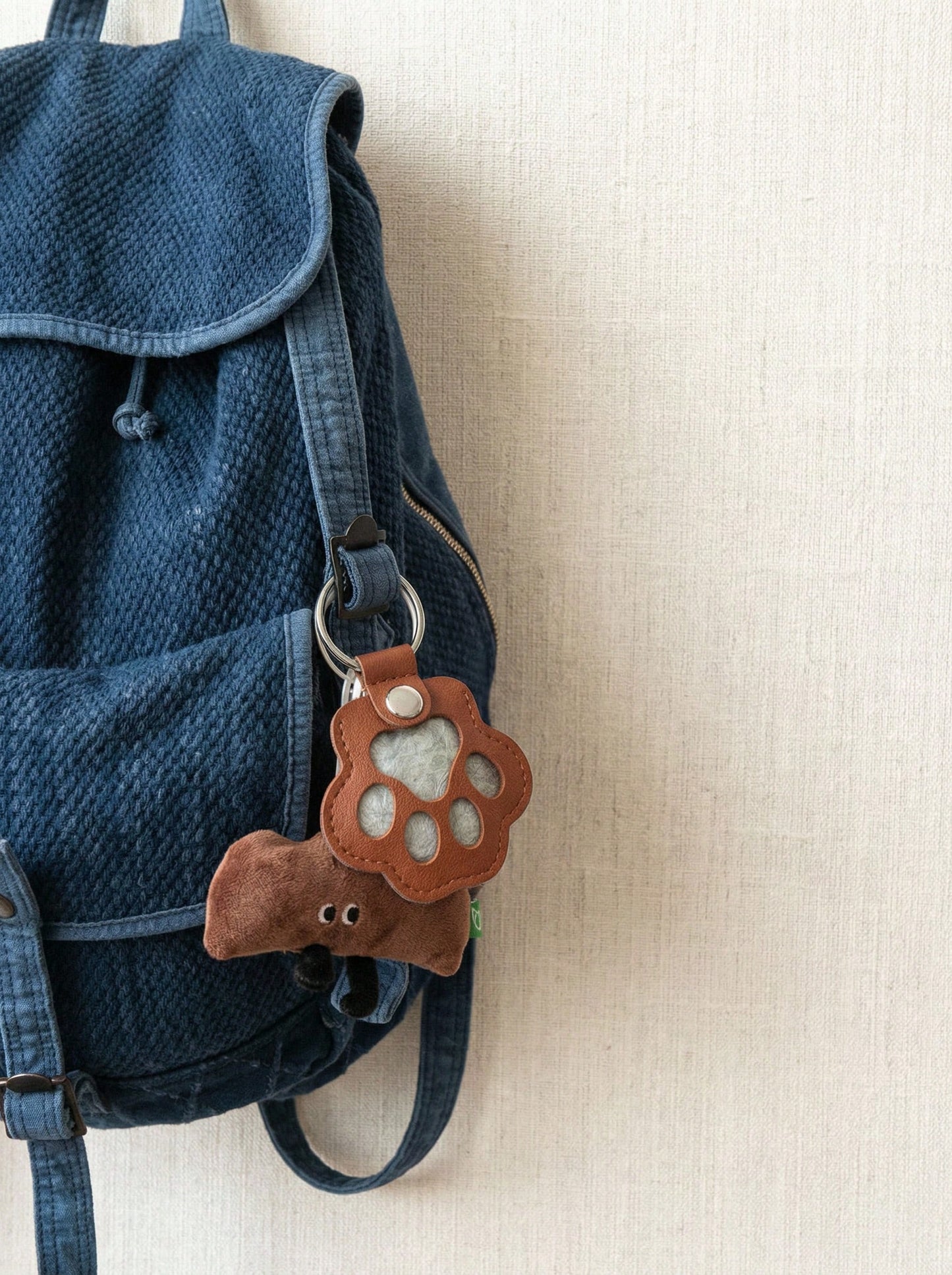 PETSIN Hippyboyd Pet Hair Keepsake Storage Bag- Multifunctional Portable Keychain Cat Dog Hair Storage Bag, Suitable For Furry Pets Like Cats, Dogs, Rabbits, Pet Hair Keepsake Storage Box
