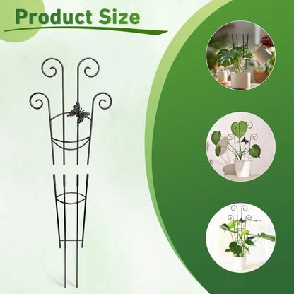 Plant Climbing Trellis, Butterfly Decor, Rust-Proof Plastic Plant Support, Suitable For Potted Vines And Flowers, Indoor And Outdoor Garden Supplies, Summer Essential, Back To School, Graduation Seaso