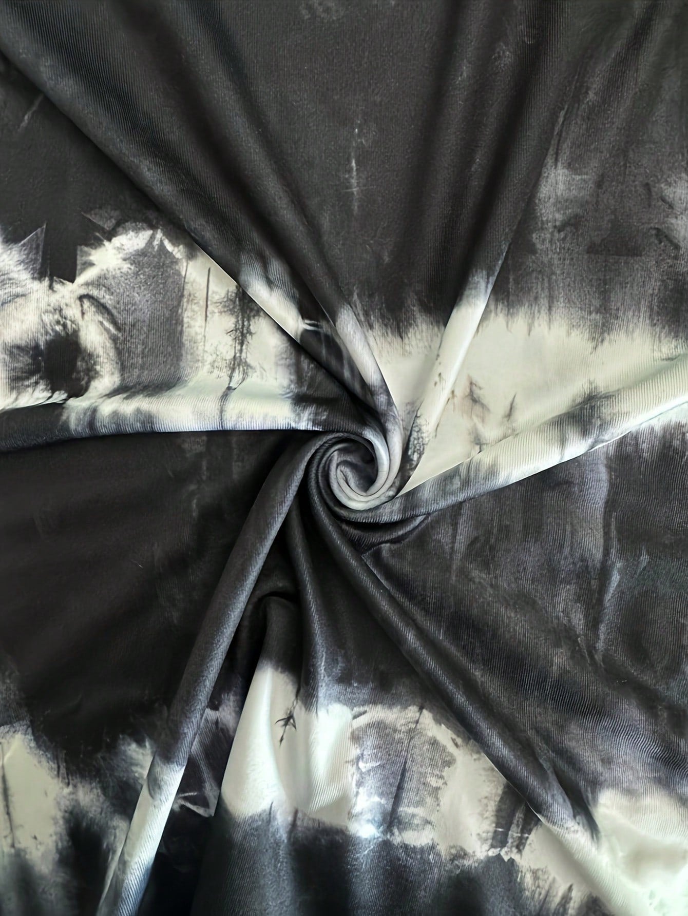 Plus Size Women Summer Tie-Dye Print Sleeveless Camisole Top Casual Black