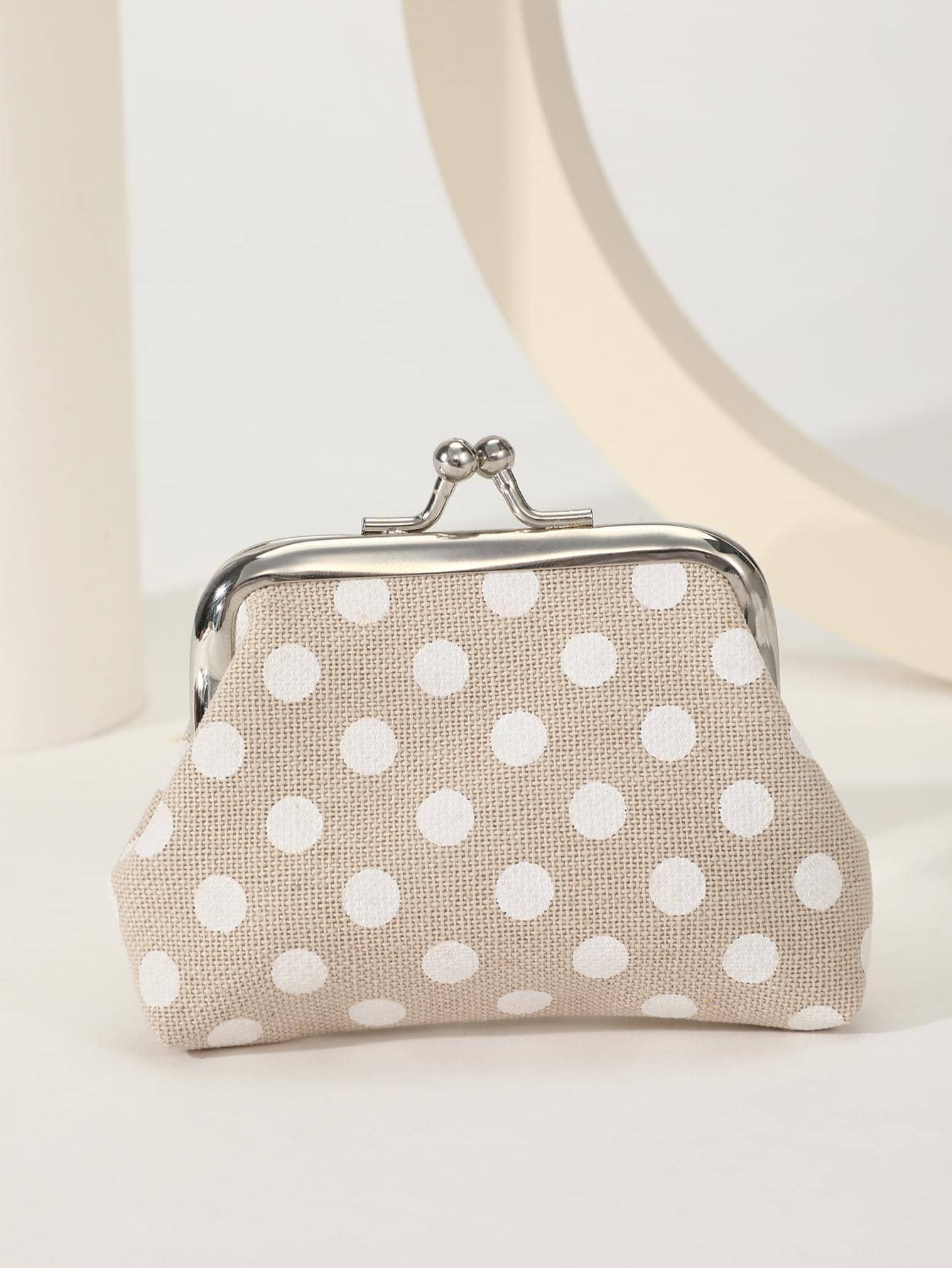Polka Dot Pattern Women's Fashion Versatile Lightweight Wallet, Suitable For Anniversary, Birthday And Other Occasions, Also Suitable As A Gift For White-Collar Workers, Unisex, Mini Wallet, Coin Purs