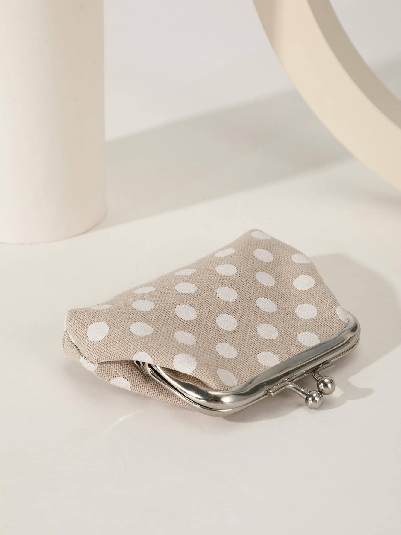 Polka Dot Pattern Women's Fashion Versatile Lightweight Wallet, Suitable For Anniversary, Birthday And Other Occasions, Also Suitable As A Gift For White-Collar Workers, Unisex, Mini Wallet, Coin Purs