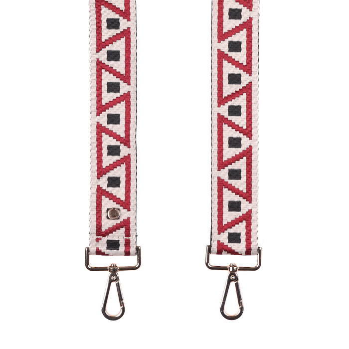 Pom Pom Strap Burgundy Cleopatra