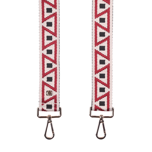 Pom Pom Strap Burgundy Cleopatra