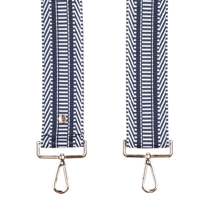 Pom Pom Strap Navy Mix