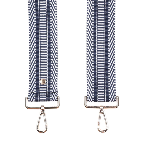 Pom Pom Strap Navy Mix