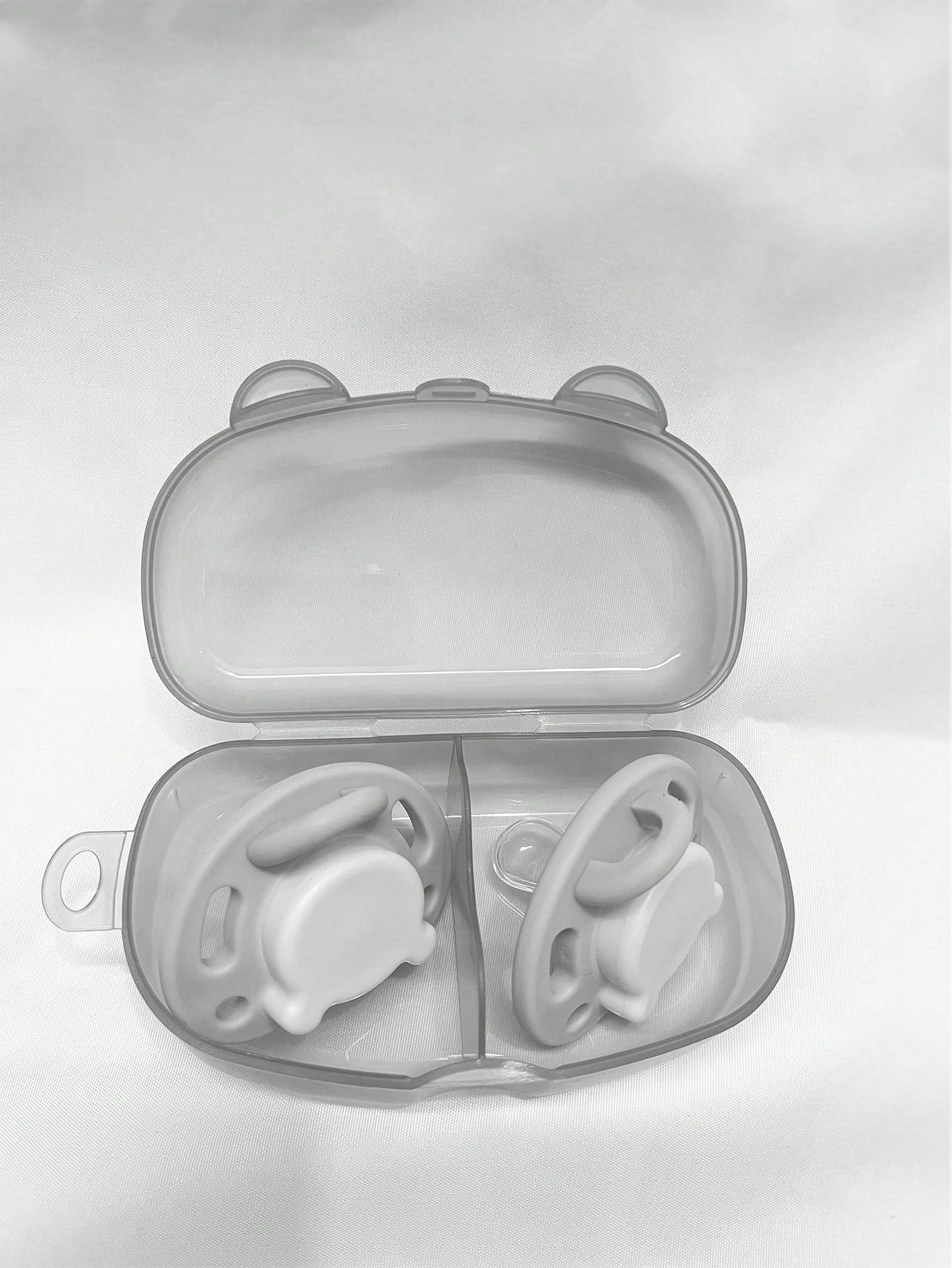 Portable Baby Pacifier Storage Box, Can Hold 2 Pacifiers For Replacement, Baby Pacifier Storage Box, Travel Pacifier Box