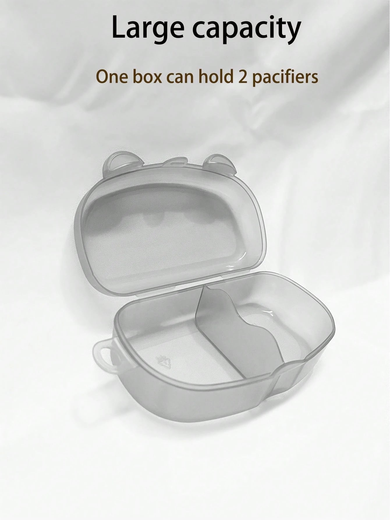 Portable Baby Pacifier Storage Box, Can Hold 2 Pacifiers For Replacement, Baby Pacifier Storage Box, Travel Pacifier Box