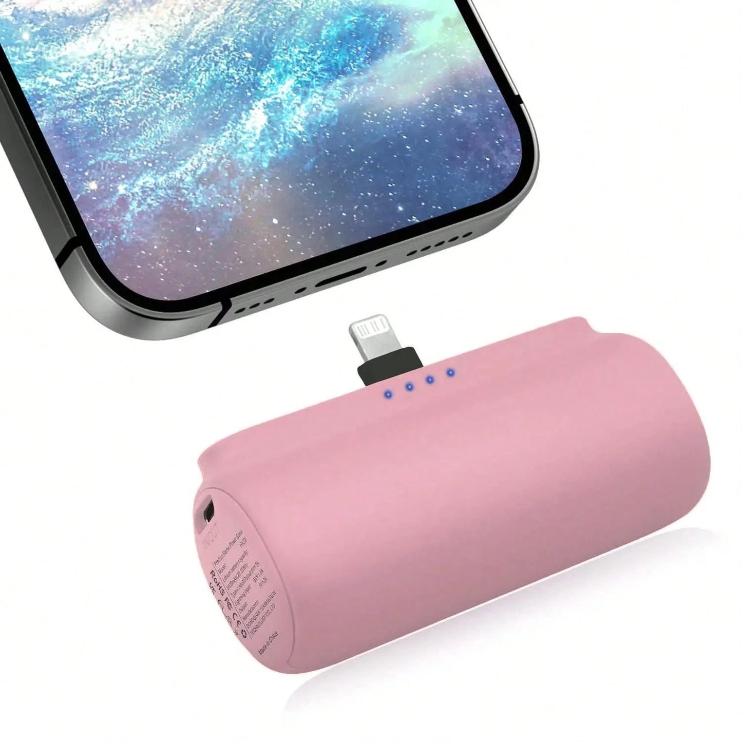 Portable Charger, Small 5500mAh 18W PD Fast Charging Power Bank With External Battery Pack, Mini Travel Charger Compatible With IPhone 14, 13, 12, 11, Pro, Max, XS, XR,, And- Green
