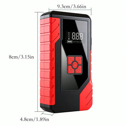 Portable Emergency Jump Starter, 14.8V Car Battery Charger, 10500mAh, Optional Air Pump Emergency Starter, Multiple Modes, Jump Starter Accessories & Tools, Equipped With USB Type-C And USB Output Por