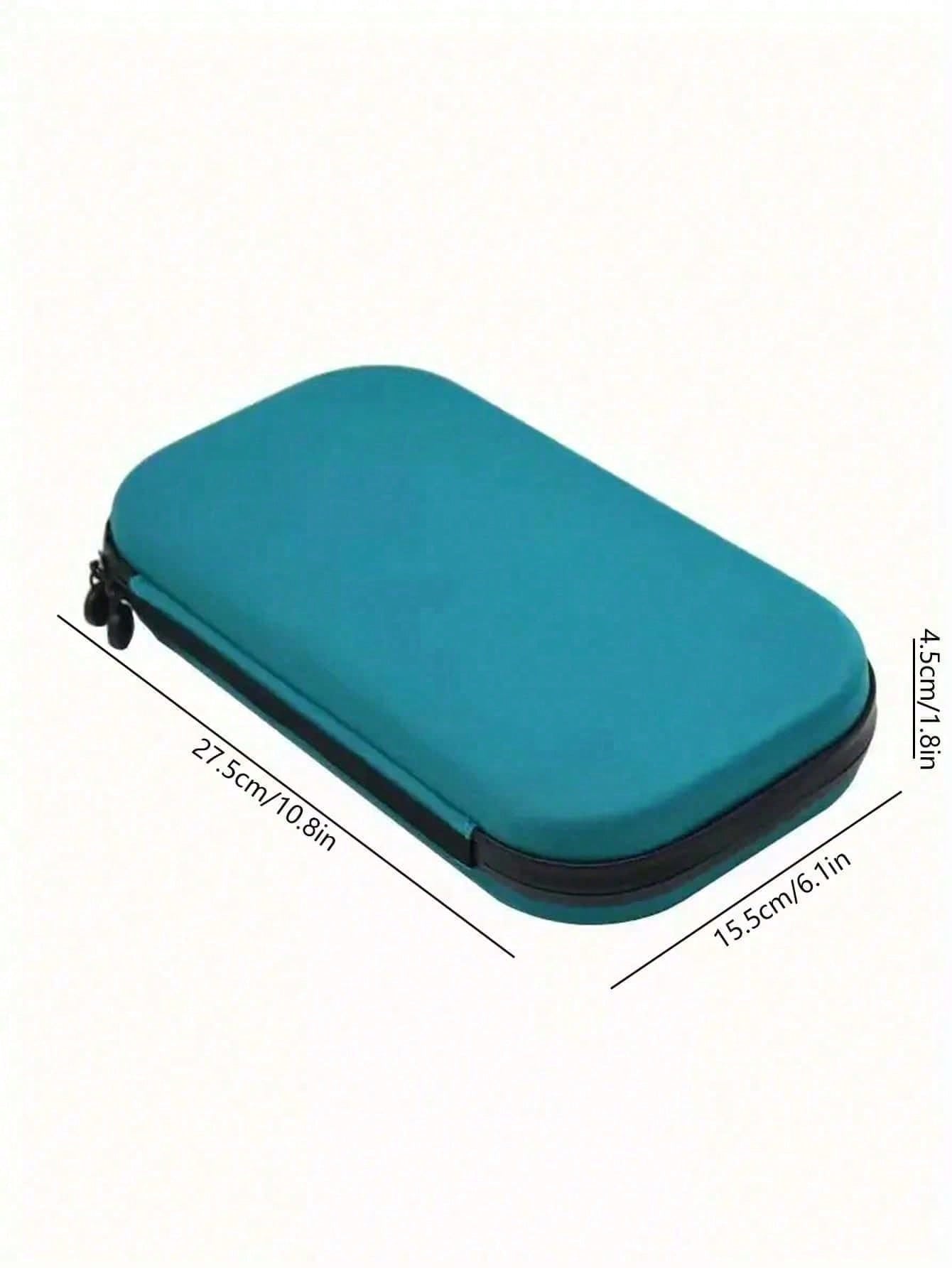 Portable Medical Bag First Aid Box Storage Case, EVA Stethoscope Storage Box With Handle, Hard Carrying Case, Stethoscope Cloth Bag, Home Anti-Drop EVA First Aid Kit, Hard Stethoscope Case