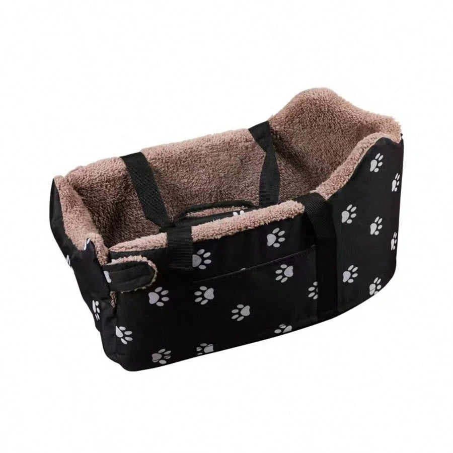 Portable Pet Carrier Dog Car Seat For Small Medium Dogs,Detachable Washable Travel Safety Pet Booster Seat, Comfy Ultra Soft And Multifunctional Car Travel Bed