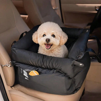 Portable Waterproof Dog Car Seat Washable Pet Bed Chew Resistant All Season Travel Carrier For Medium Dogs