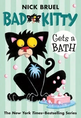 Pre-Owned Bad Kitty Gets A Bath (Paperback Black-And-White Edition) (Paperback) By Nick Bruel