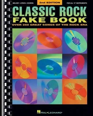 Pre-Owned Classic Rock Fake Book: Over 250 Great Songs Of The Rock Era (Paperback) By Hal Leonard Corp