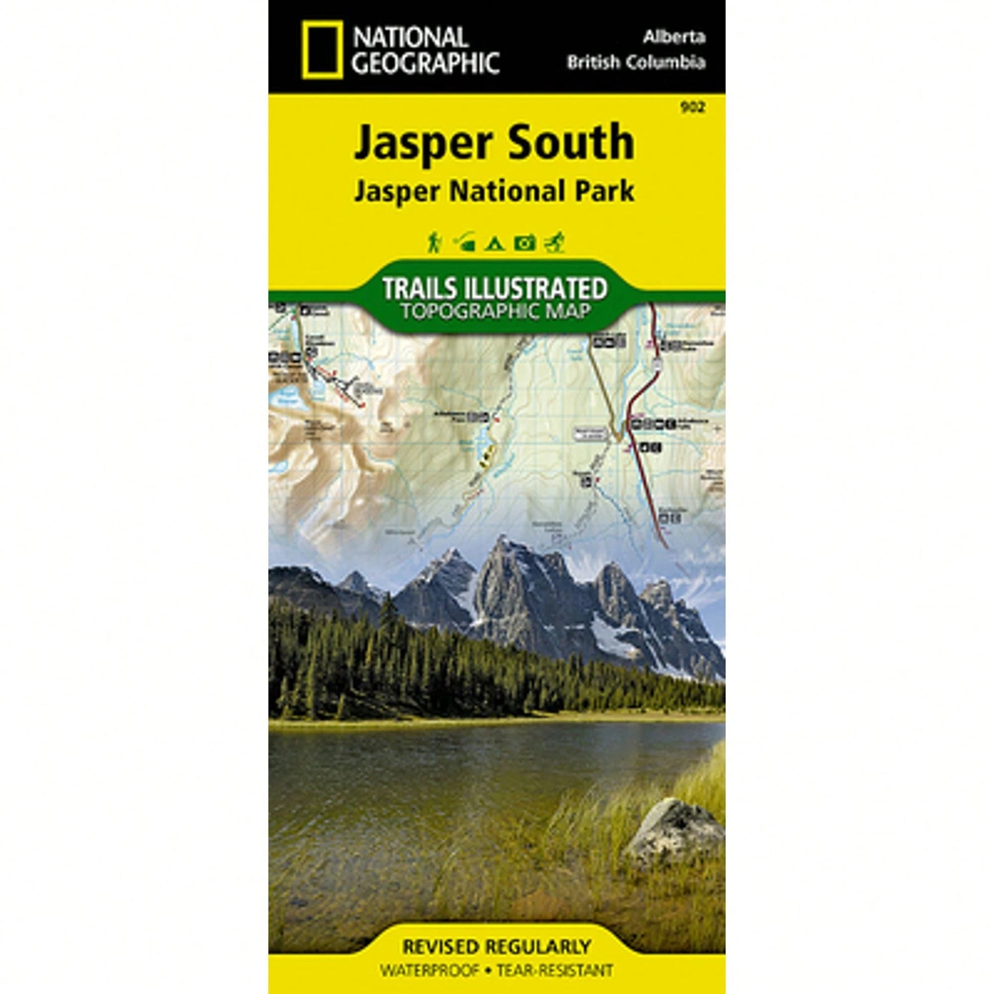 Pre-Owned Jasper South (Paperback) By National Geographic Maps