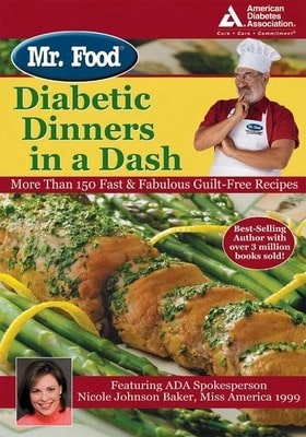 Pre-Owned Mr. Food: Diabetic Dinners In A Dash (Paperback) By Art Ginsburg, Nicole Johnson Baker