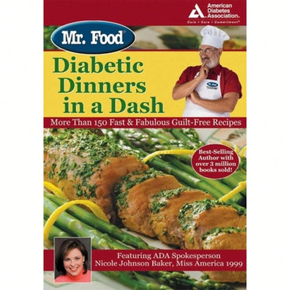 Pre-Owned Mr. Food: Diabetic Dinners In A Dash (Paperback) By Art Ginsburg, Nicole Johnson Baker