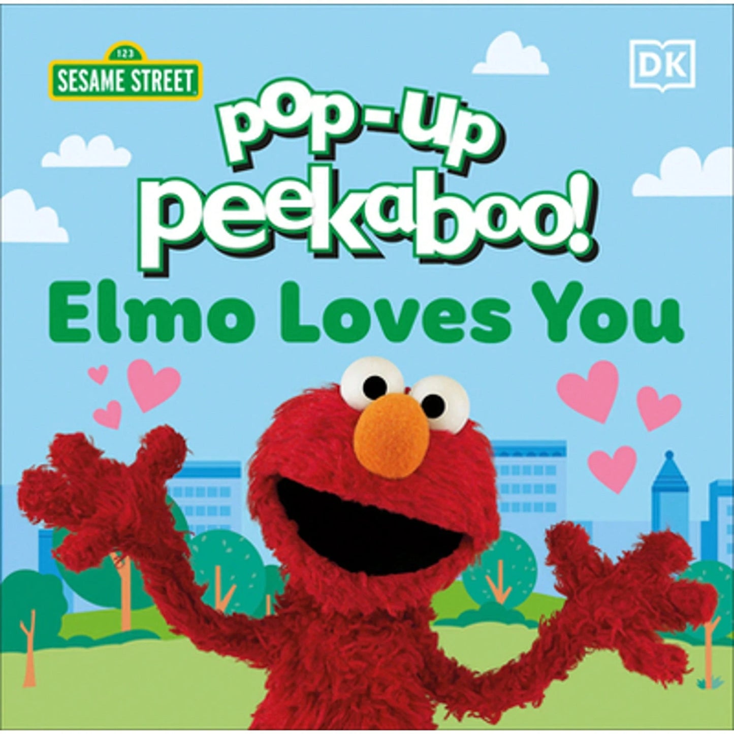 Pre-Owned Pop-Up Peekaboo! Sesame Street Elmo Loves You (Hardcover) By DK