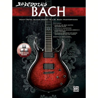 Pre-Owned Shredding Bach: Heavy Metal Guitar Meets 10 J. S. Bach Masterpieces, Book & Online Video (Paperback) By German Schauss