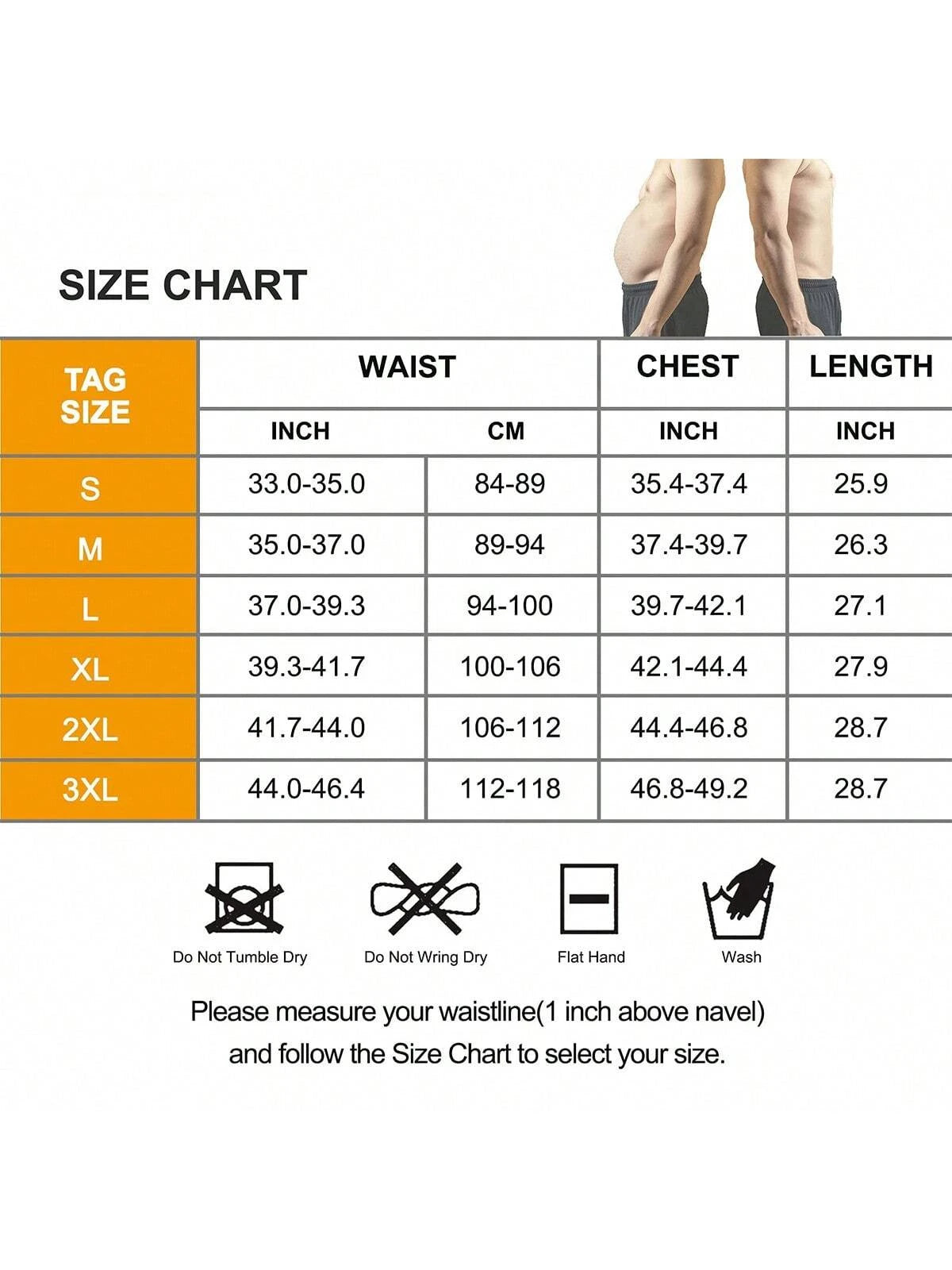 Premium Men's Slimming Vest Shapewear Waist Cincher Abdominal Compression Sports Fitness Clothing Posture Corrector Exercise Waist Belt Waist Trimmer Workout Belt Waist Trimmer And Exercise Waist Belt