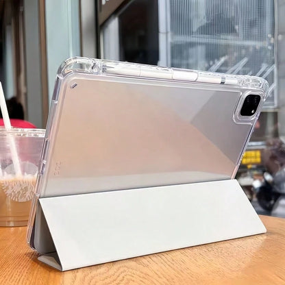 Premium Transparent Back Protective Case| Ultra-Thin Acrylic Material Protective Cover, Suitable For IPad 10th/A16/Pro 11 2025/Air 13 2024, Scratch-Resistant And Wear-Resistant, Essential For Office
