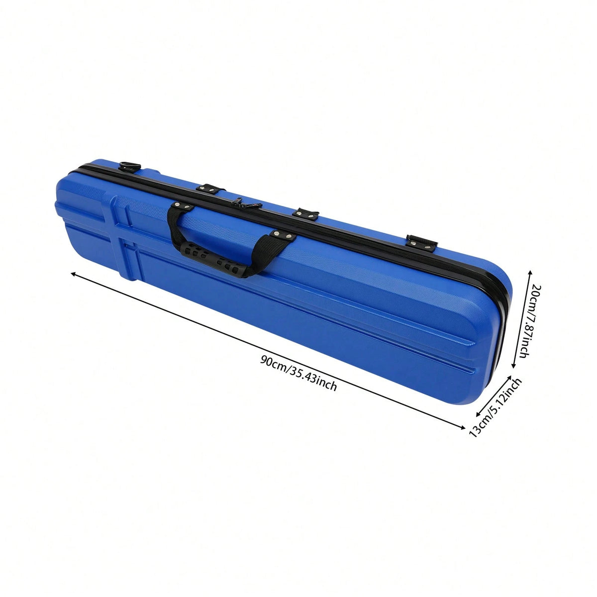 RainWeel Recurve Bow Case- ABS Hard Shell, Takedown Archery Bow Cases With Sponge Padding, 35.43 Inch Lightweight Rectangular Archery Carrying Case With Handle And Shoulder Strap, Portable Archery Bow