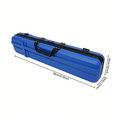 RainWeel Recurve Bow Case- ABS Hard Shell, Takedown Archery Bow Cases With Sponge Padding, 35.43 Inch Lightweight Rectangular Archery Carrying Case With Handle And Shoulder Strap, Portable Archery Bow