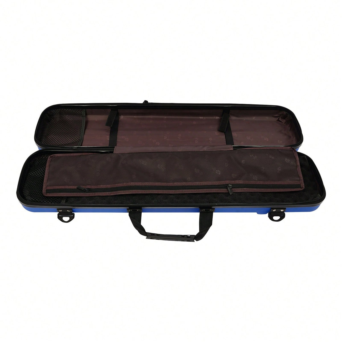 RainWeel Recurve Bow Case- ABS Hard Shell, Takedown Archery Bow Cases With Sponge Padding, 35.43 Inch Lightweight Rectangular Archery Carrying Case With Handle And Shoulder Strap, Portable Archery Bow