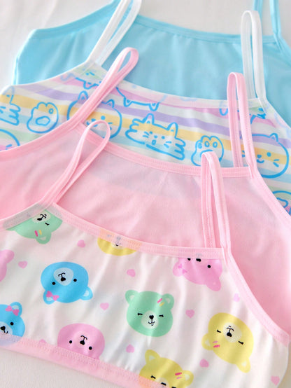 Random 5-Piece, A Combination Of Colorful Unicorns And Bears, Suitable For Girls And Children