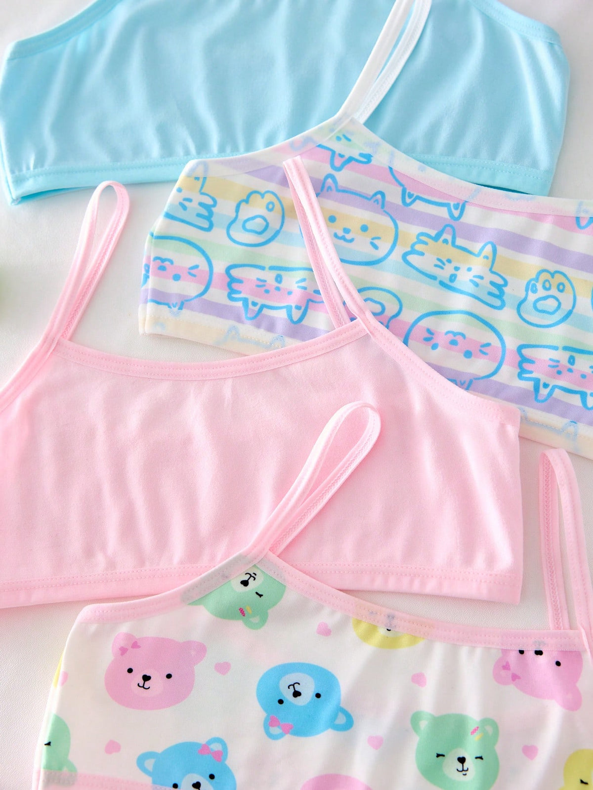 Random 5-Piece, A Combination Of Colorful Unicorns And Bears, Suitable For Girls And Children