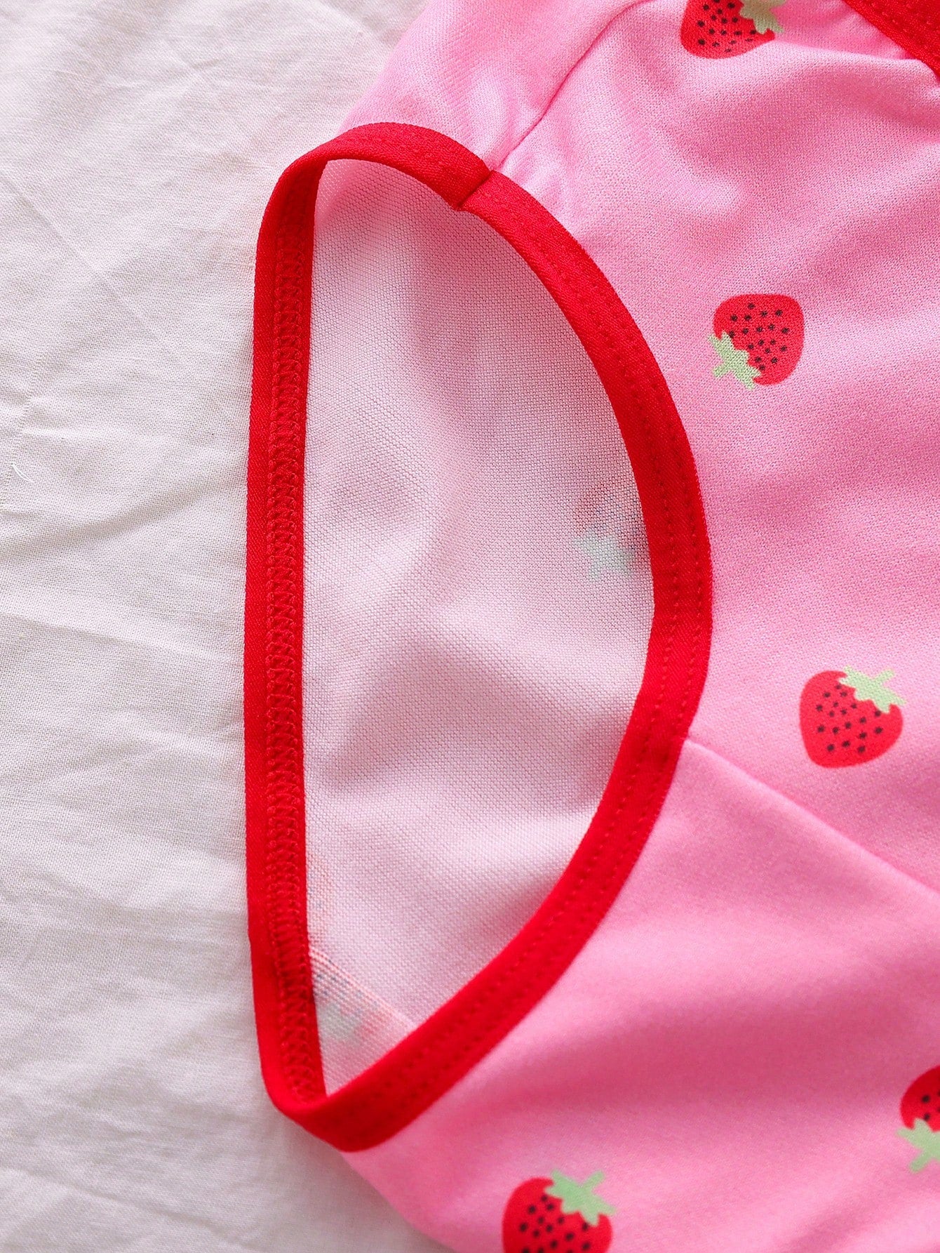 Randomly Ships 5 Of 9 Pcs Cute Girls Young Girl Cute Fruit Print Series Sweet Minimalist Basic Soft Comfortable Colorful Triangle Panties Underwear