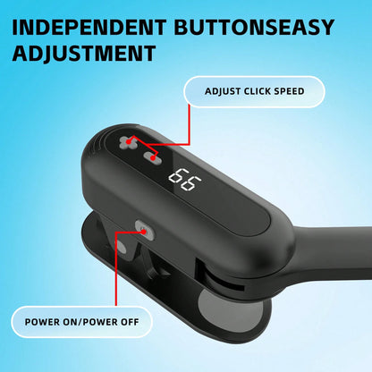 Rechargeable Auto Clicker, Phone Screen Device Speed Clicker For Phone Pad Android, Silent & 99 Adjustable Speeds, Smart Tapper Game, Live Broadcasts Likes, Reward Task