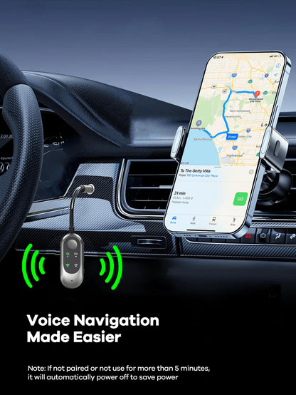 REMAX 2-In-1 Bluetooth Receiver/Transmitter; Compact Portable Adapter With Noise-Cancelling Microphone, Suitable For Home Audio/Car/TV/Wired Headphones/Wired Speakers; Hands-Free Calling; Home Stereo