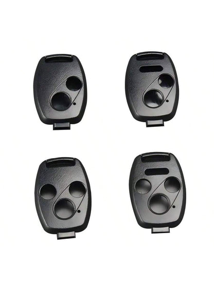 Replacement Blank Key Shell Fit For Civic CRV Pilot Ridgeline Odyssey 3+1 Button, 2+1 Button, 3 Button, 2 Button Straight Blade, Including Small Screws And Knife