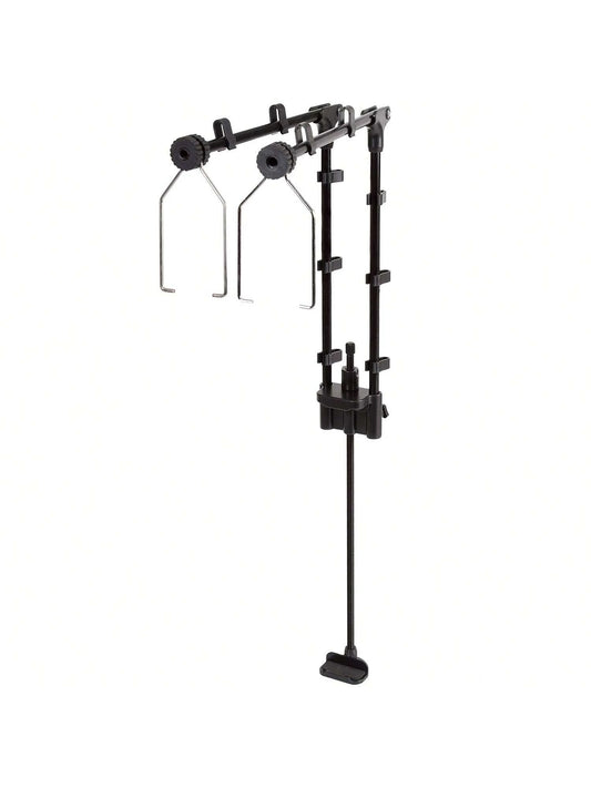 REPTI ZOO Reptile Dual Lamp Stand Lamp Hanger Holder Adjustable Metal Lamp Support For Reptile Glass Terrarium Heating Light