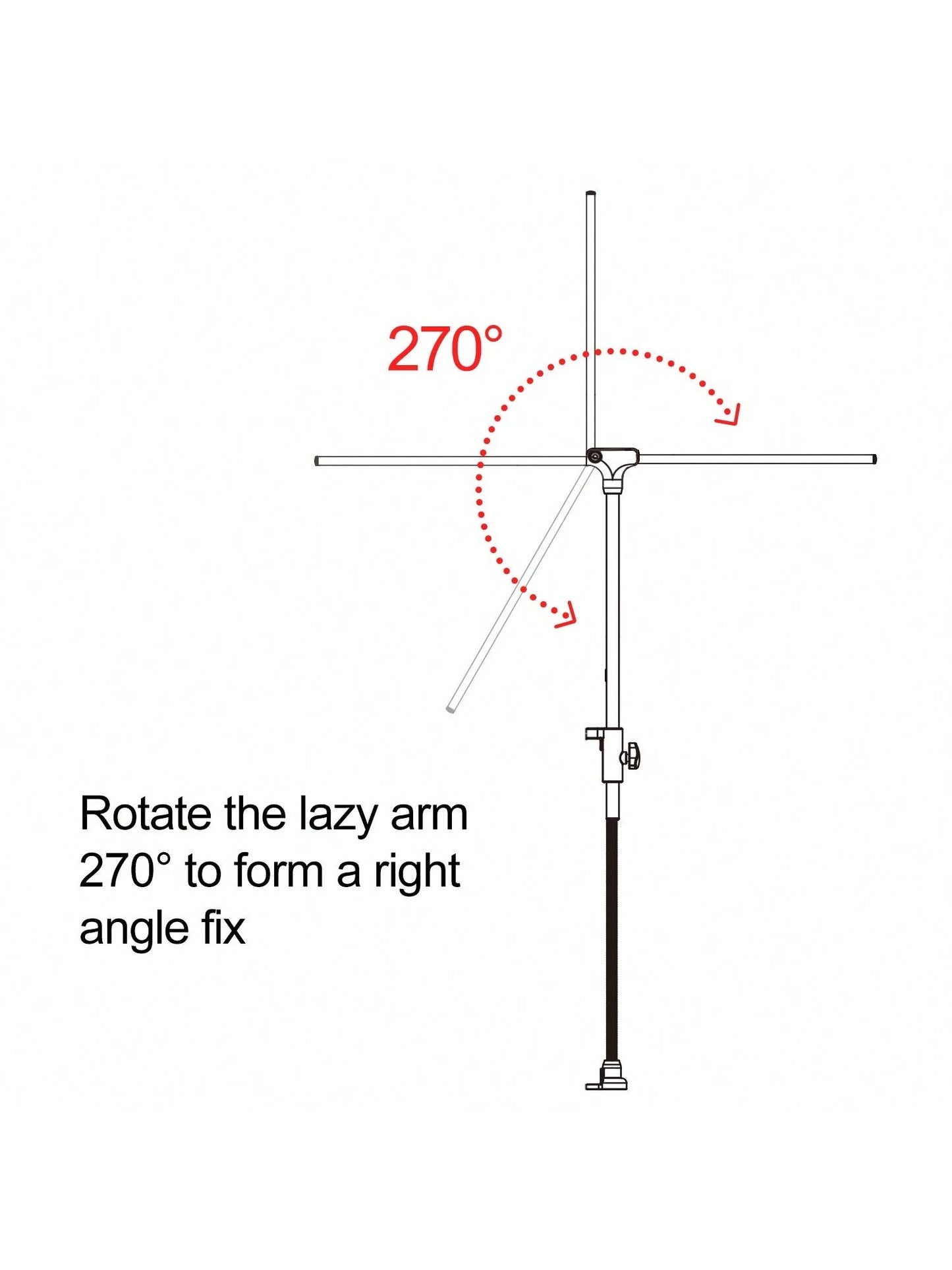 REPTI ZOO Reptile Dual Lamp Stand Lamp Hanger Holder Adjustable Metal Lamp Support For Reptile Glass Terrarium Heating Light