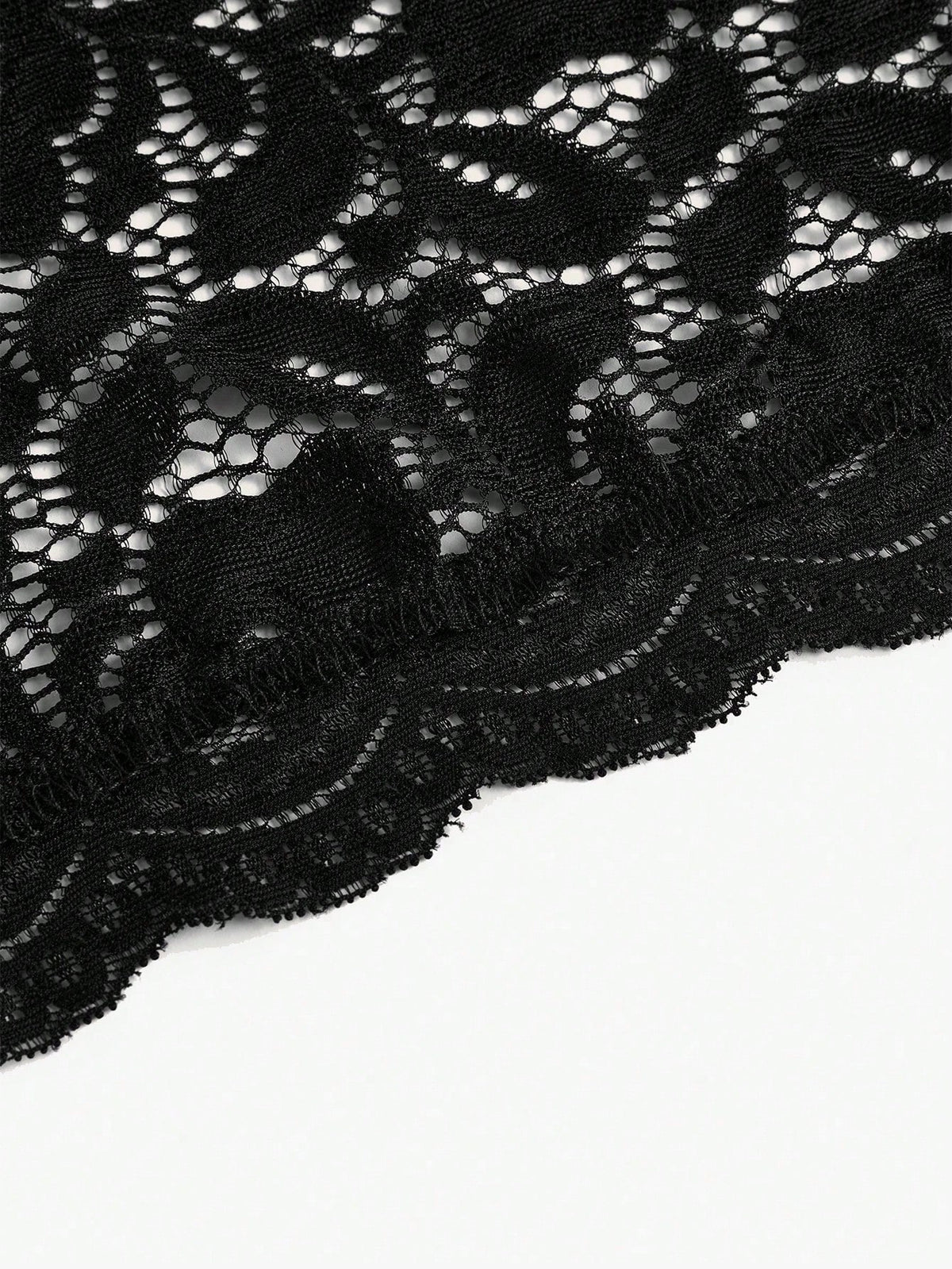 Rometta Plus Open Front Crop Lace Jacket Fall Winter Cloth For Women Autumn