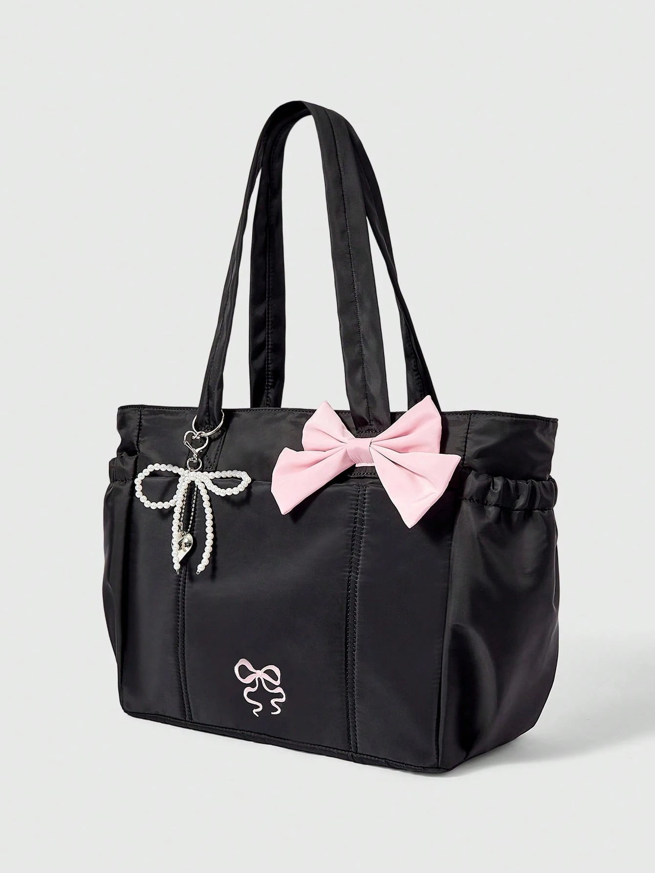 ROMWE Kawaii Women Tote Bags, Pink