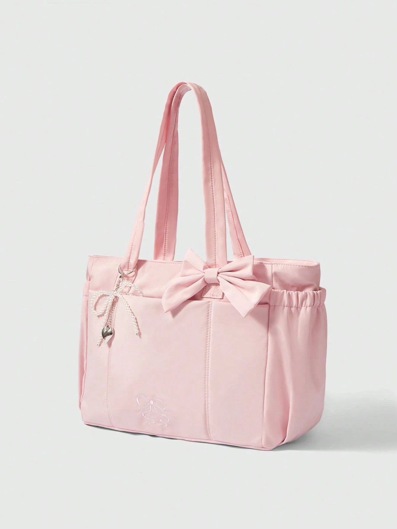 ROMWE Kawaii Women Tote Bags, Pink