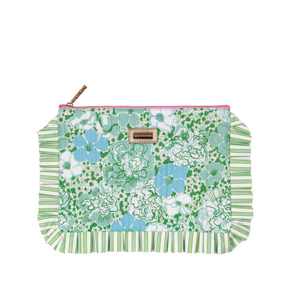 Ruffle Pouch Mint Condition Burst of Joy