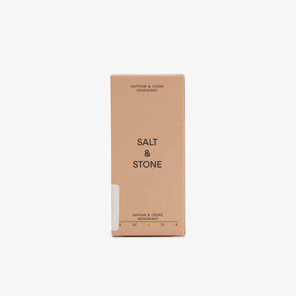 SALT & STONE Deodorant / Saffron & Cedar