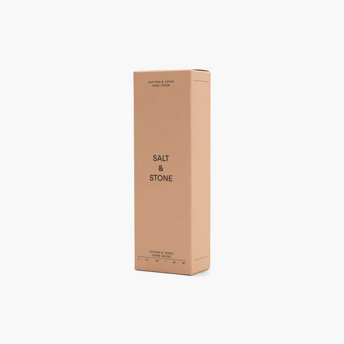 SALT & STONE Hand Cream / Saffron & Cedar