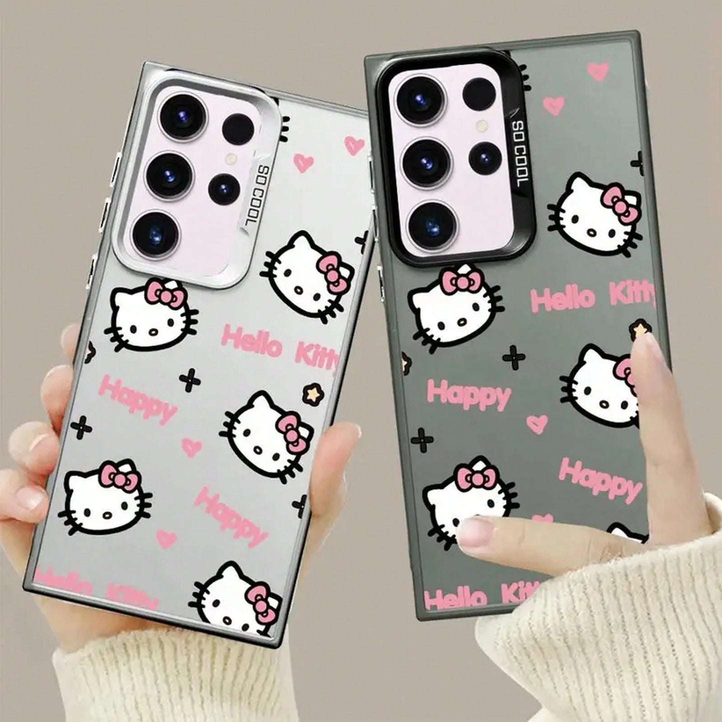 SANRIO Cute Phone Cover Cover S26 S21 Note 20 Ultra S23 Ultra S20 Plus S24 FE S22 S23 S25