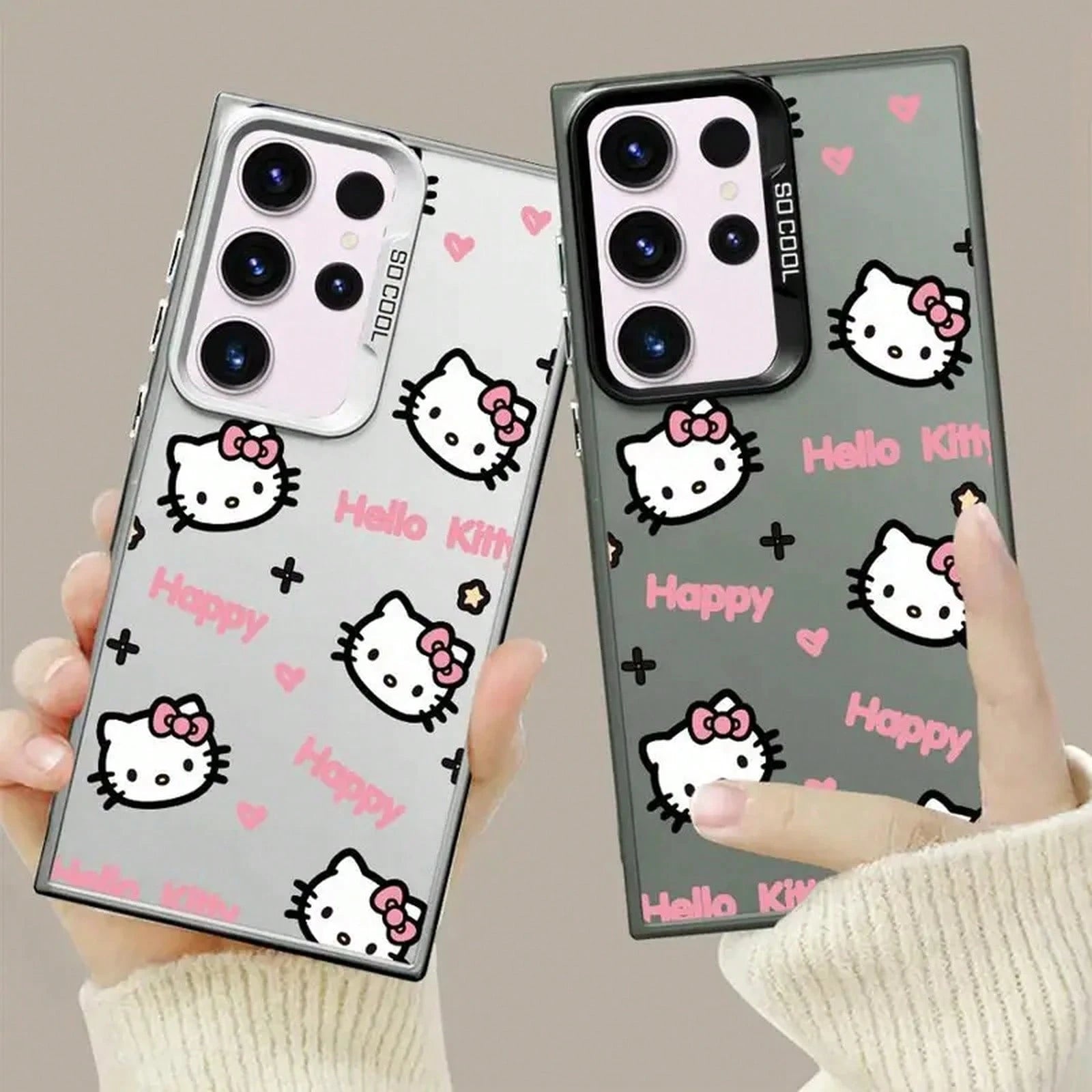 SANRIO Cute Phone Cover Cover S26 S21 Note 20 Ultra S23 Ultra S20 Plus S24 FE S22 S23 S25
