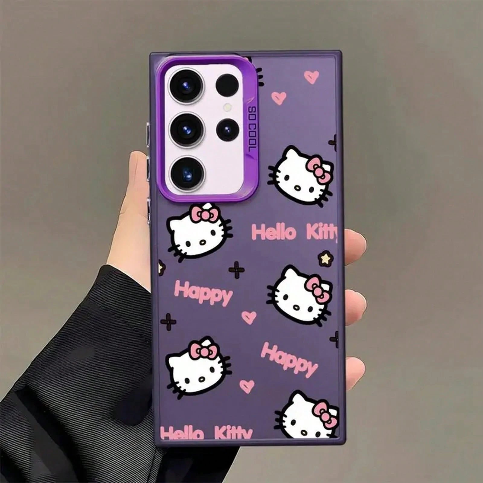 SANRIO Cute Phone Cover Cover S26 S21 Note 20 Ultra S23 Ultra S20 Plus S24 FE S22 S23 S25