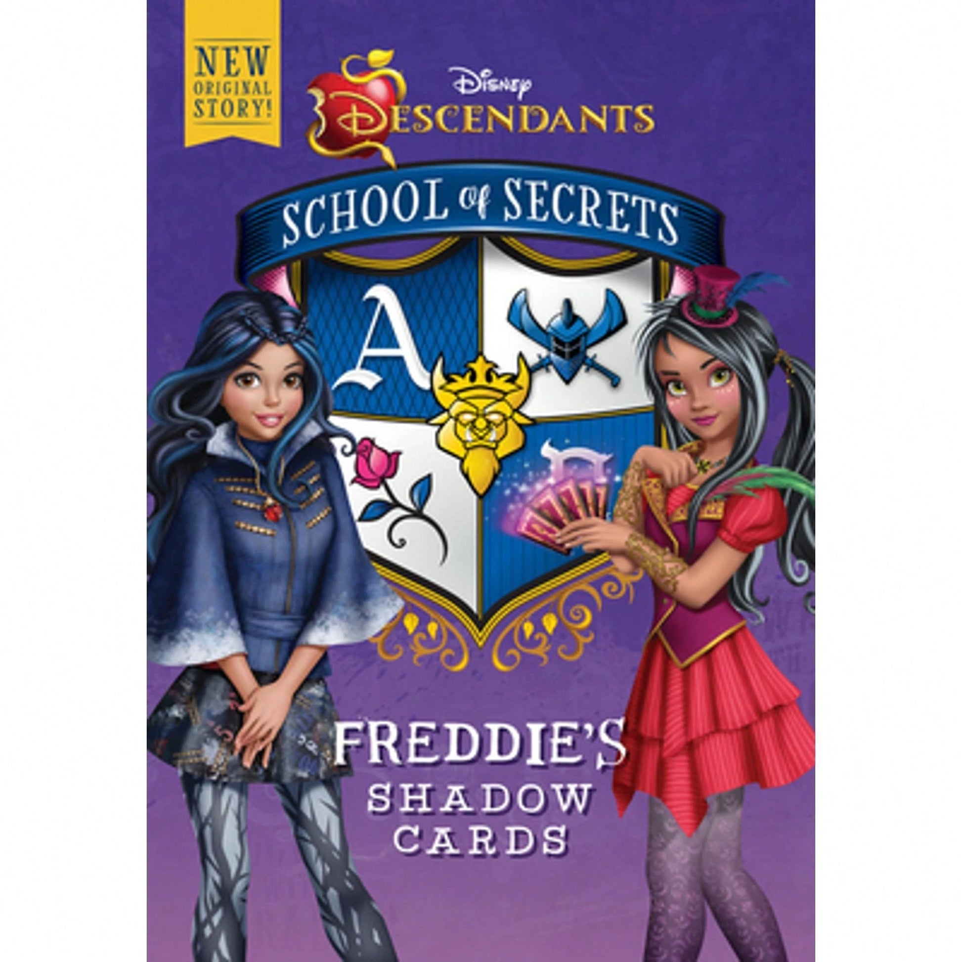 School Of Secrets: Freddie's Shadow Cards (Disney Descendants) (Hardcover) By Jessica Brody